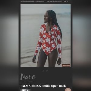 Surfing suit/long sleeve swimsuit from bikini village